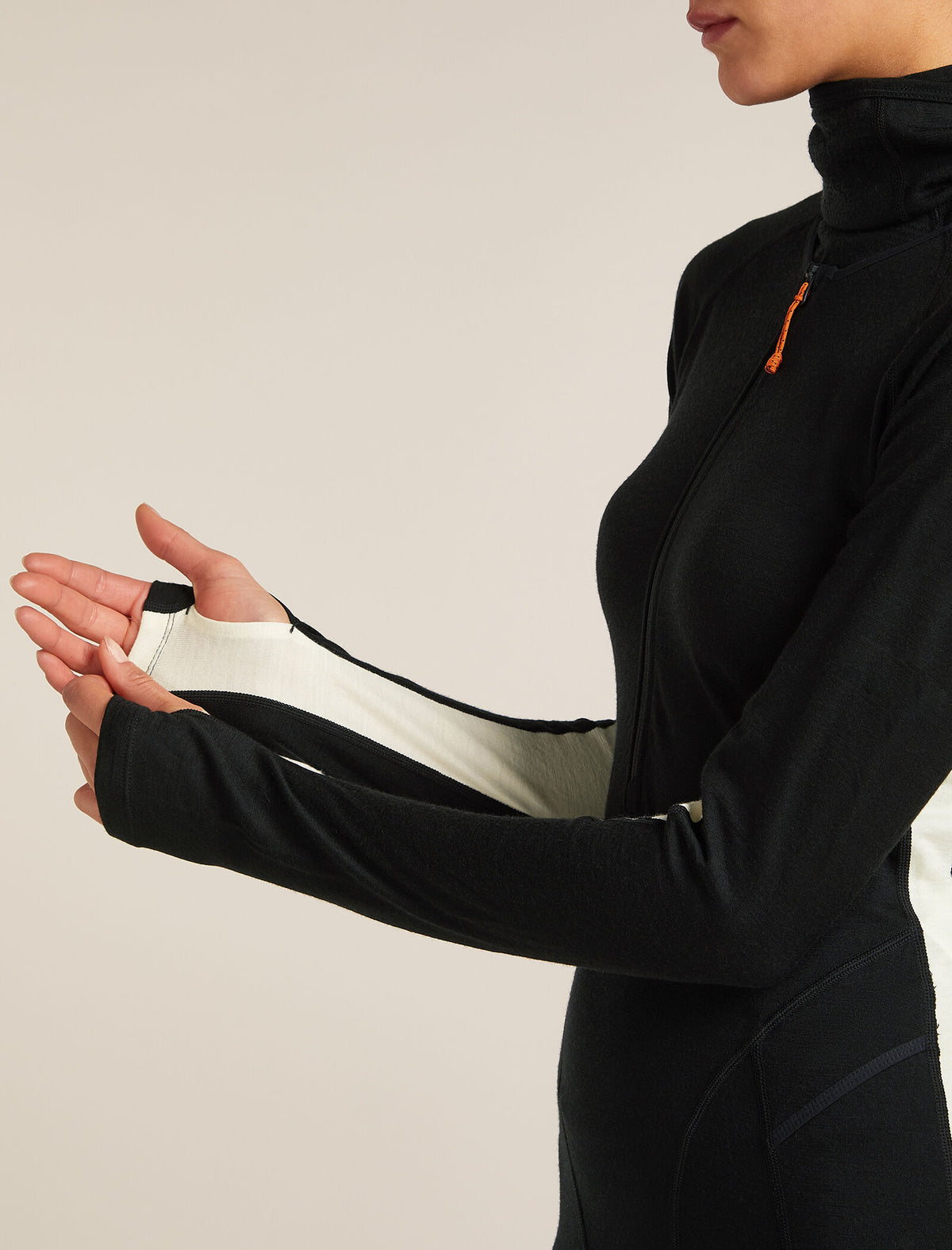 Women's Merino 200 Oasis+ Thermal Suit Black/Undyed - 5