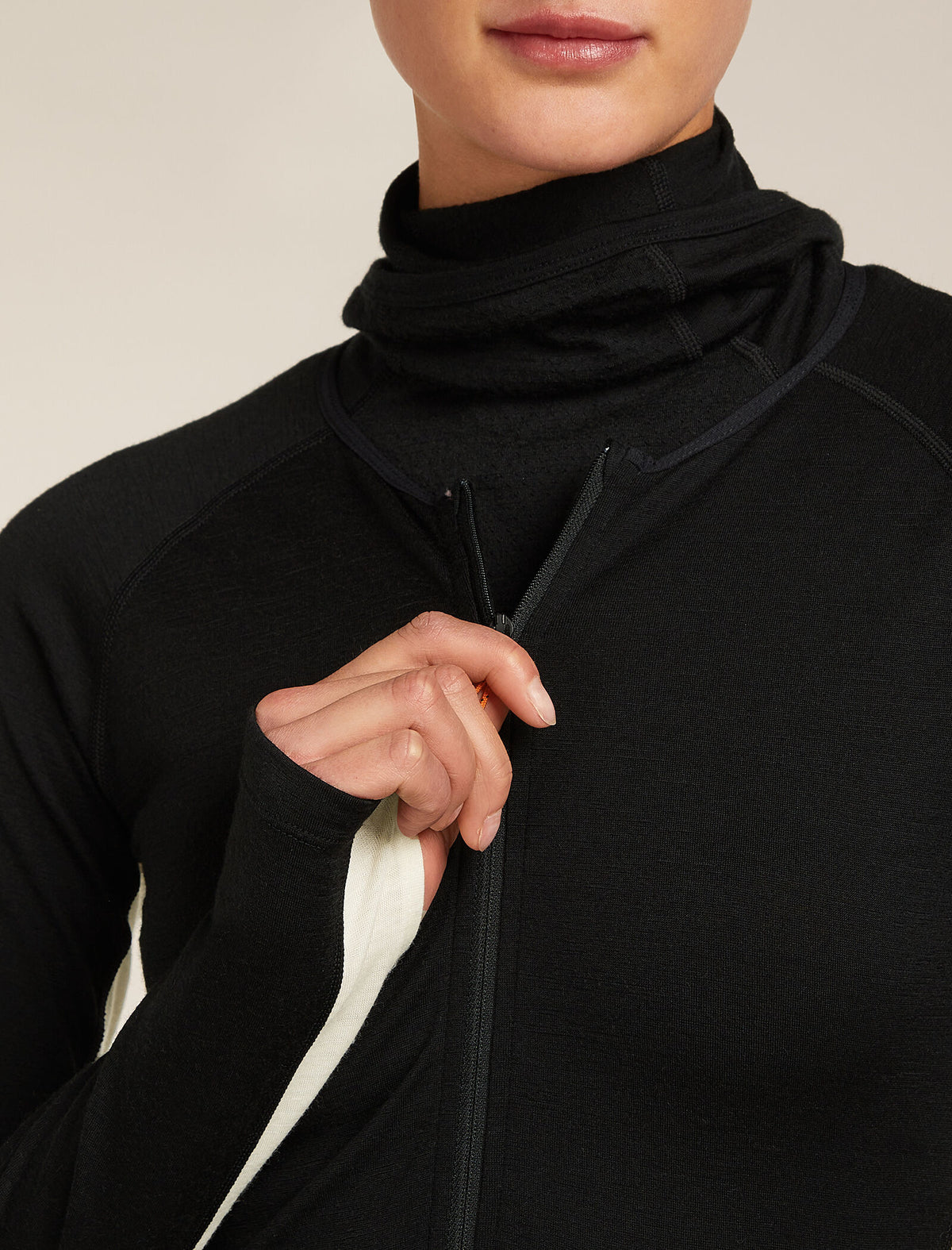 Women's Merino 200 Oasis+ Thermal Suit Black/Undyed - 6