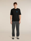 icebreaker Men's Merino Blend Cotton Twill Wander Pants Obsidian/black MEN - 10