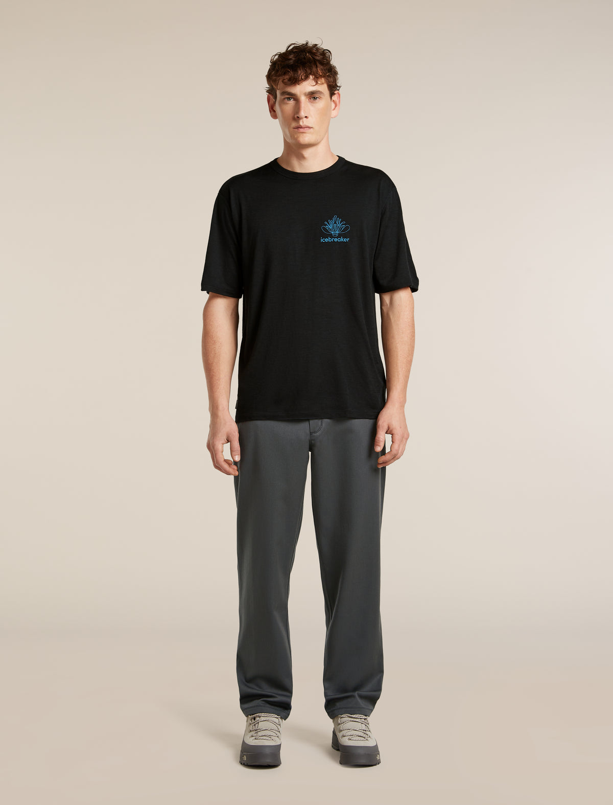 icebreaker Men's Merino Blend Cotton Twill Wander Pants Obsidian/black MEN - 10