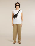 Women's Merino Cotton Twill Wander Pants Cumin - 3