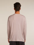 Unisex Merino 150 Long Sleeve Pocket Tee Pink quartz - 2