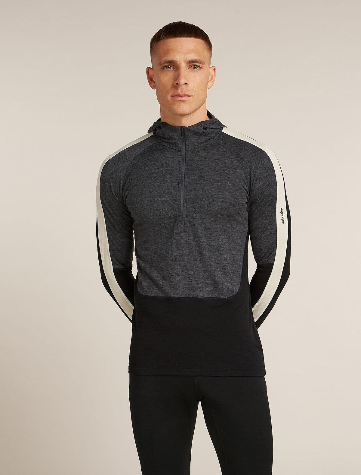 Sweat à capuche demi-zip 200 Oasis+ Homme  - 1