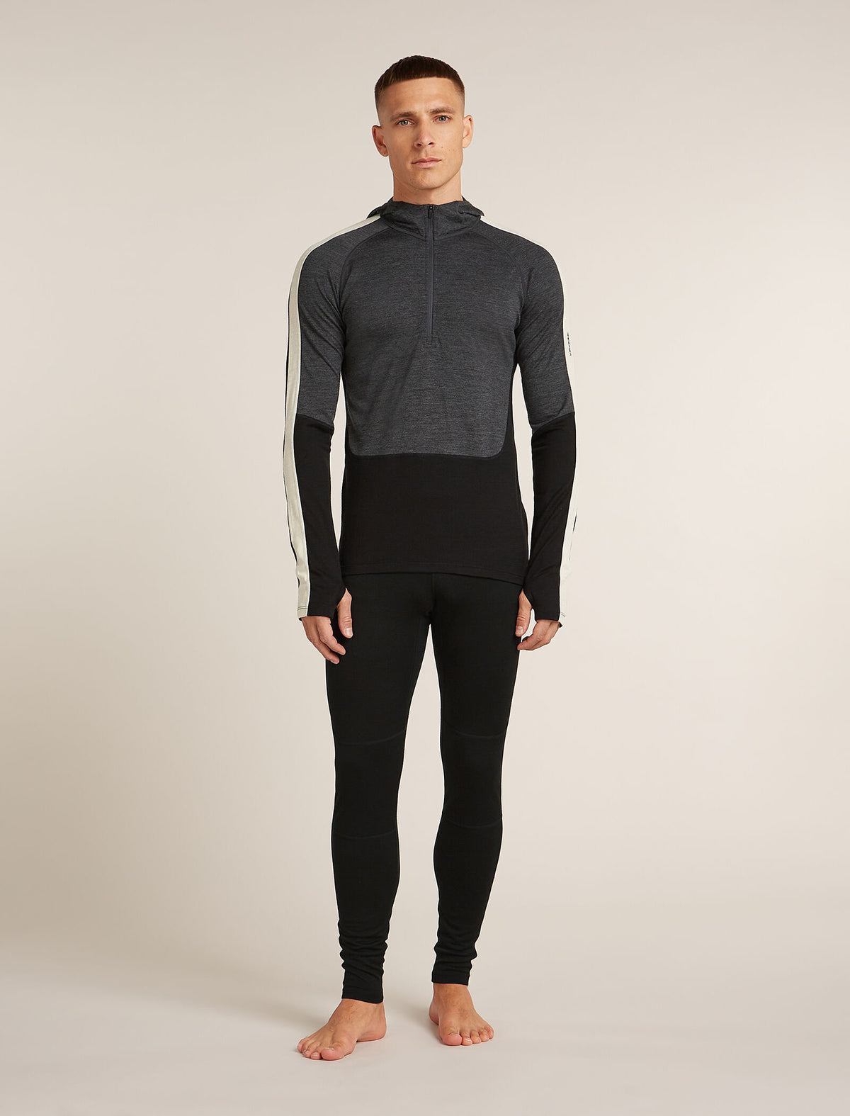 Sweat à capuche demi-zip 200 Oasis+ Homme  - 3