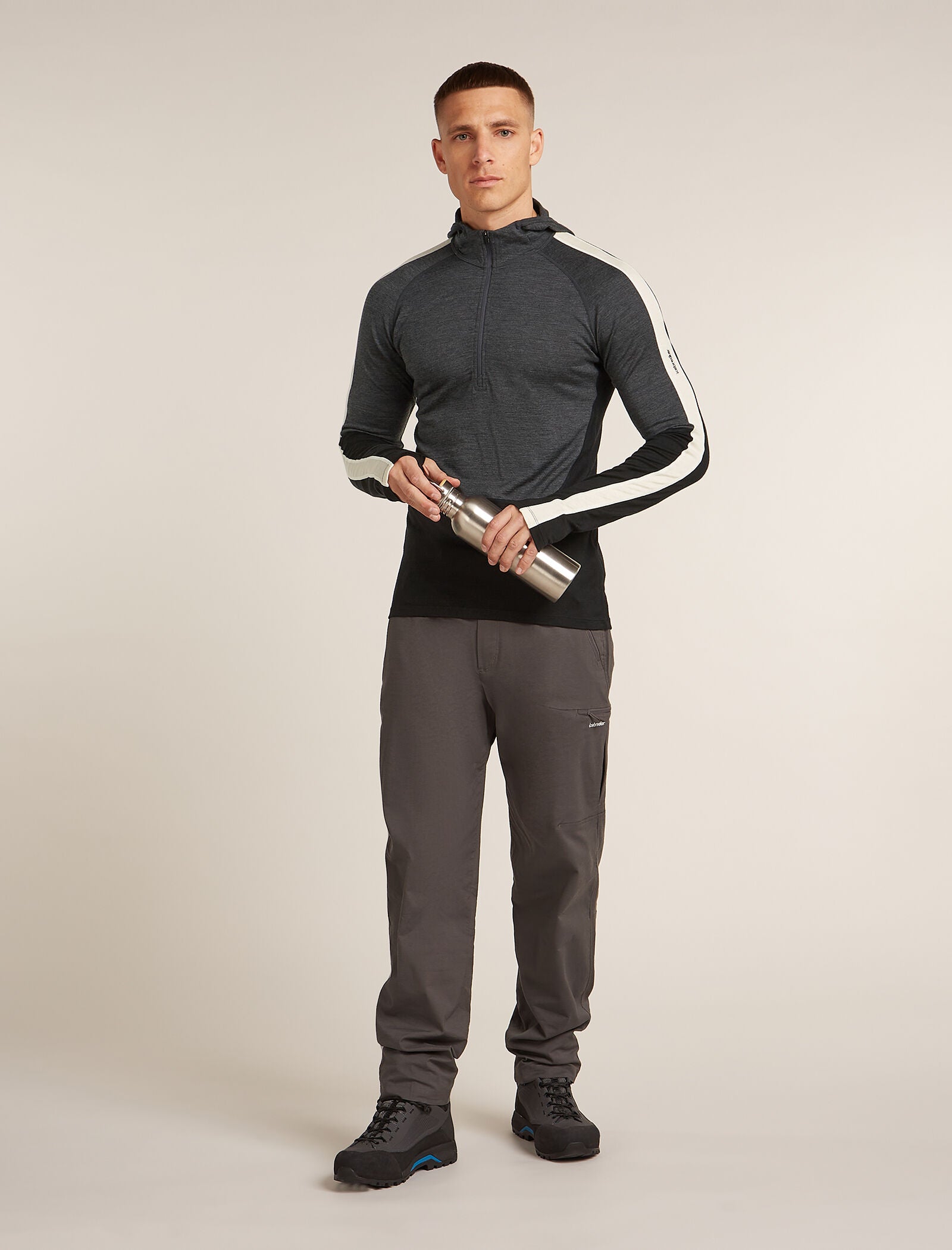 Men's Merino 200 Oasis+ Long Sleeve Half Zip Thermal Hoodie