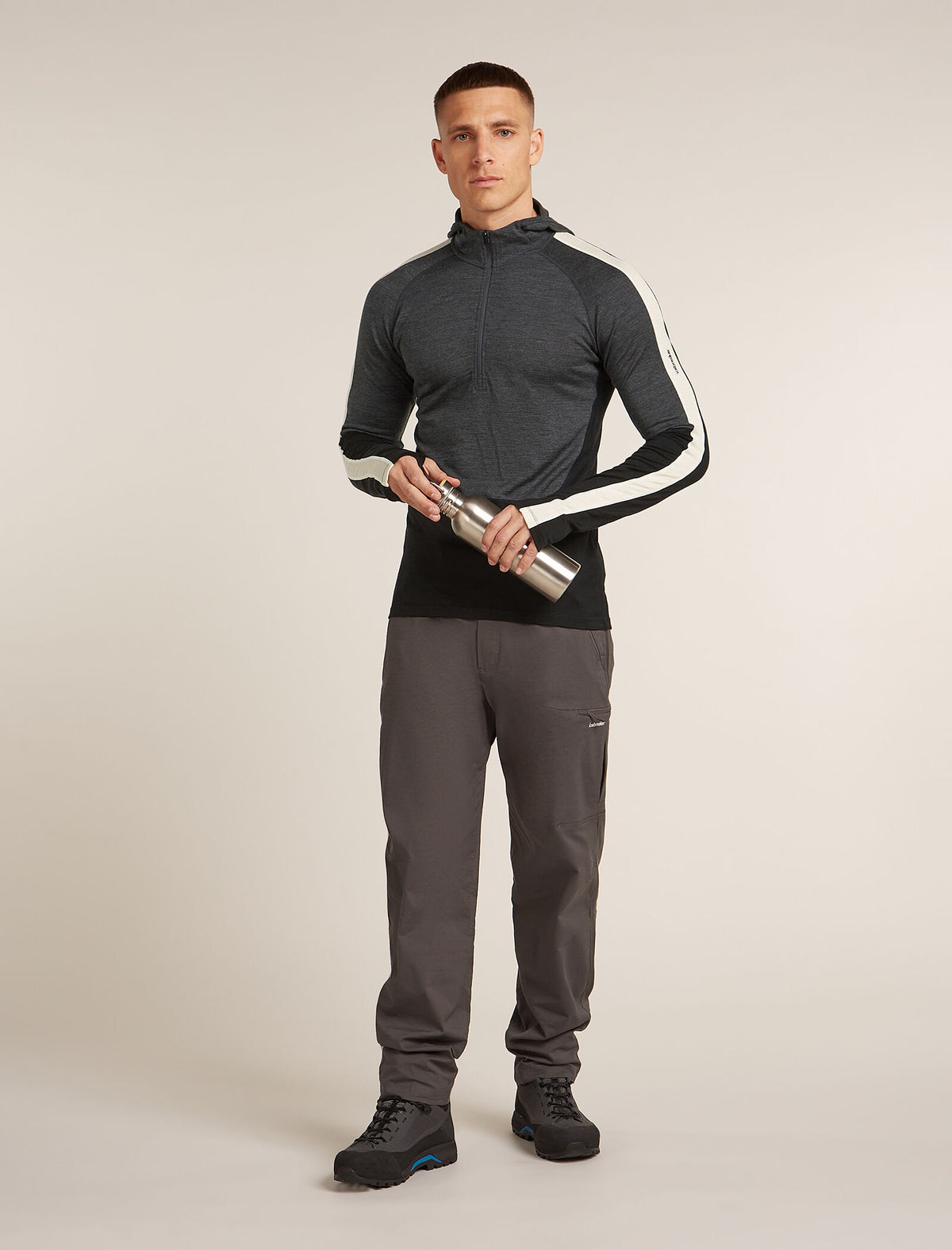 Sweat à capuche demi-zip 200 Oasis+ Homme  - 4