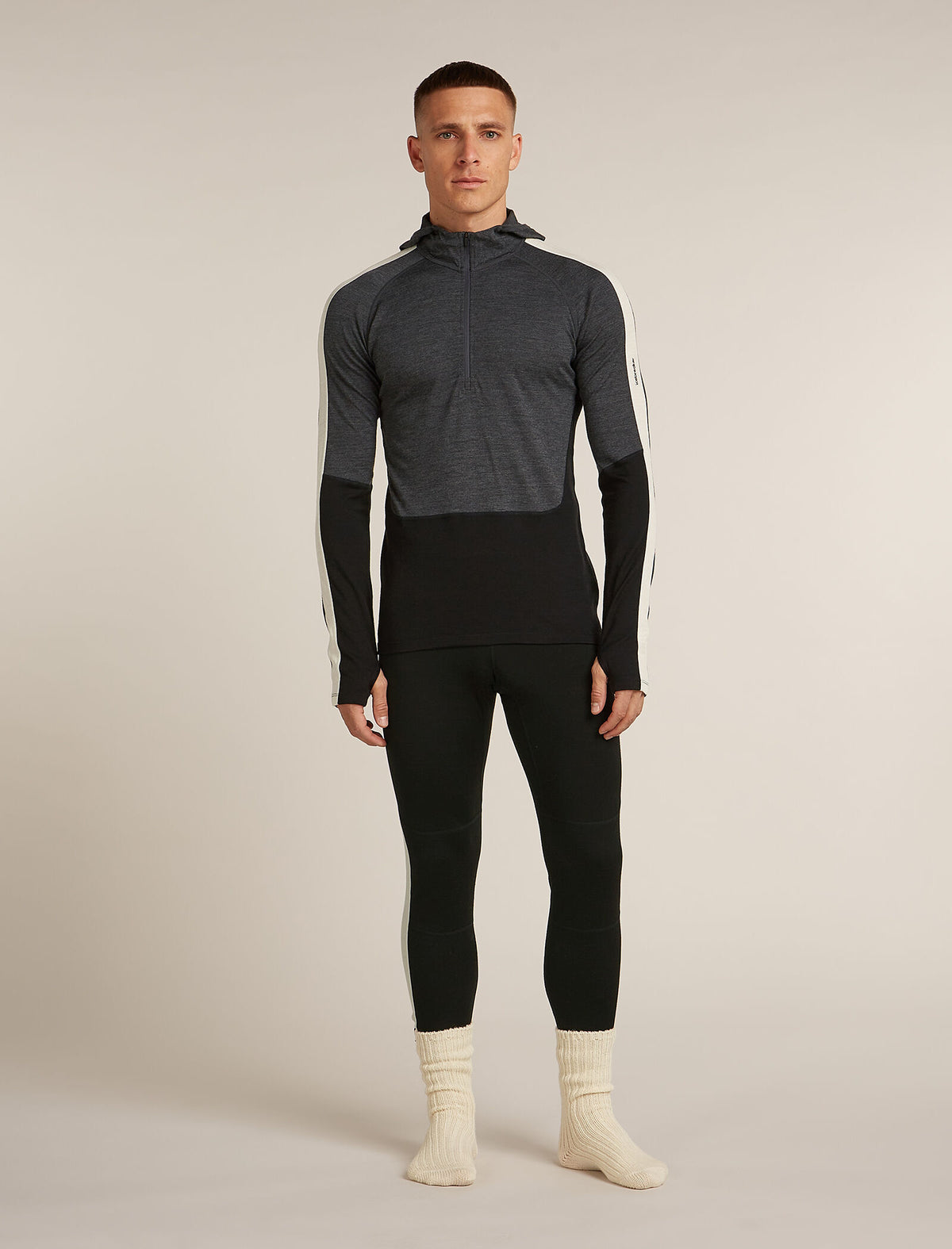Sweat à capuche demi-zip 200 Oasis+ Homme  - 9