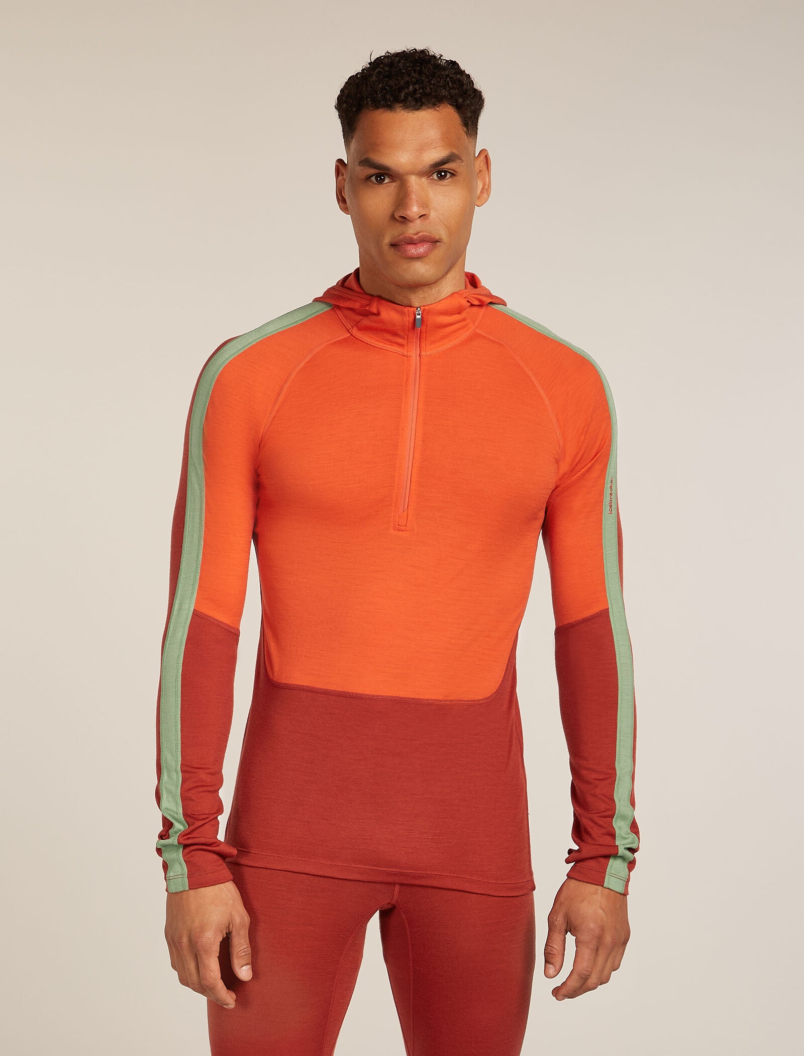 Men's Merino 200 Oasis+ Long Sleeve Half Zip Thermal Hoodie