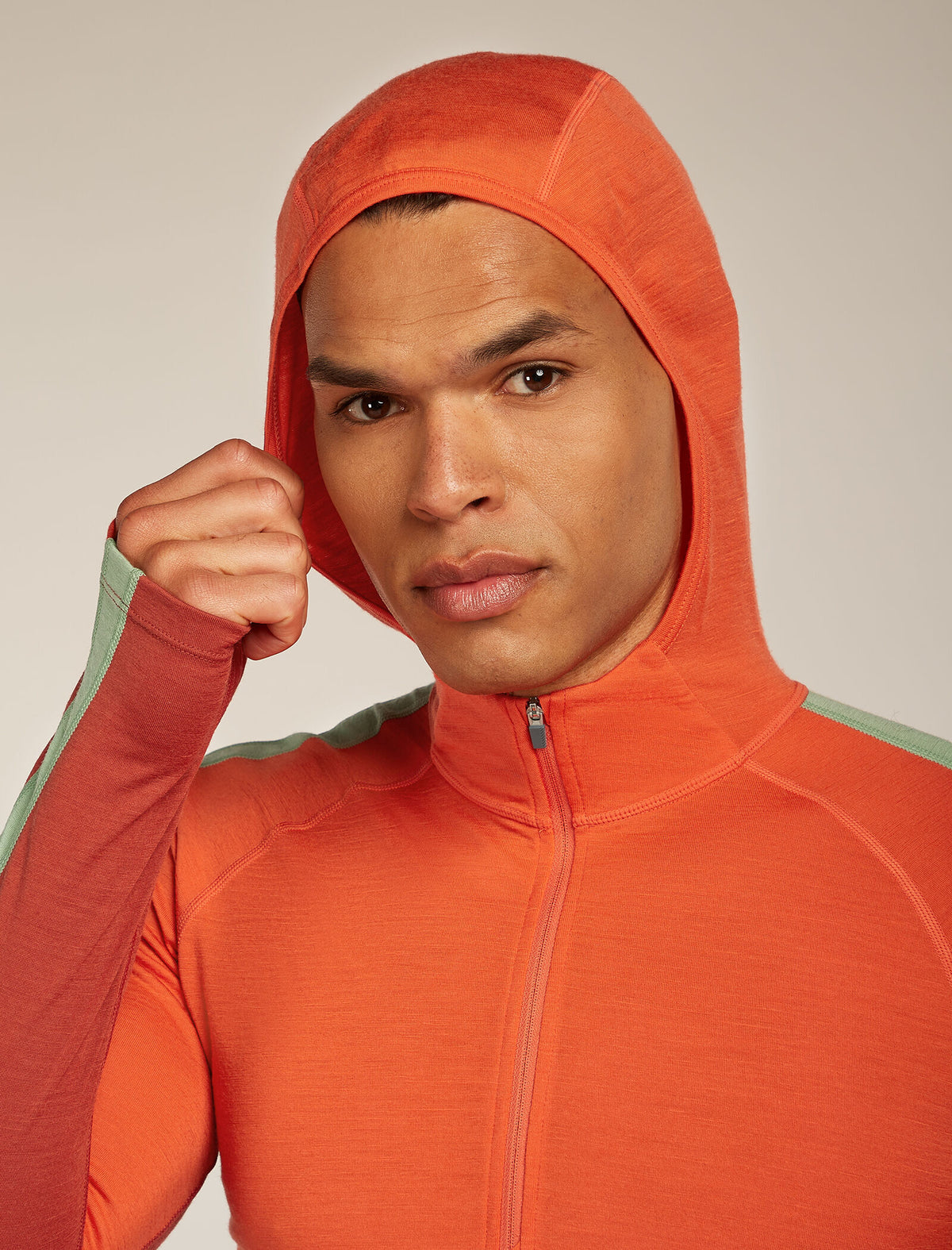 Sweat à capuche demi-zip 200 Oasis+ Homme  - 8