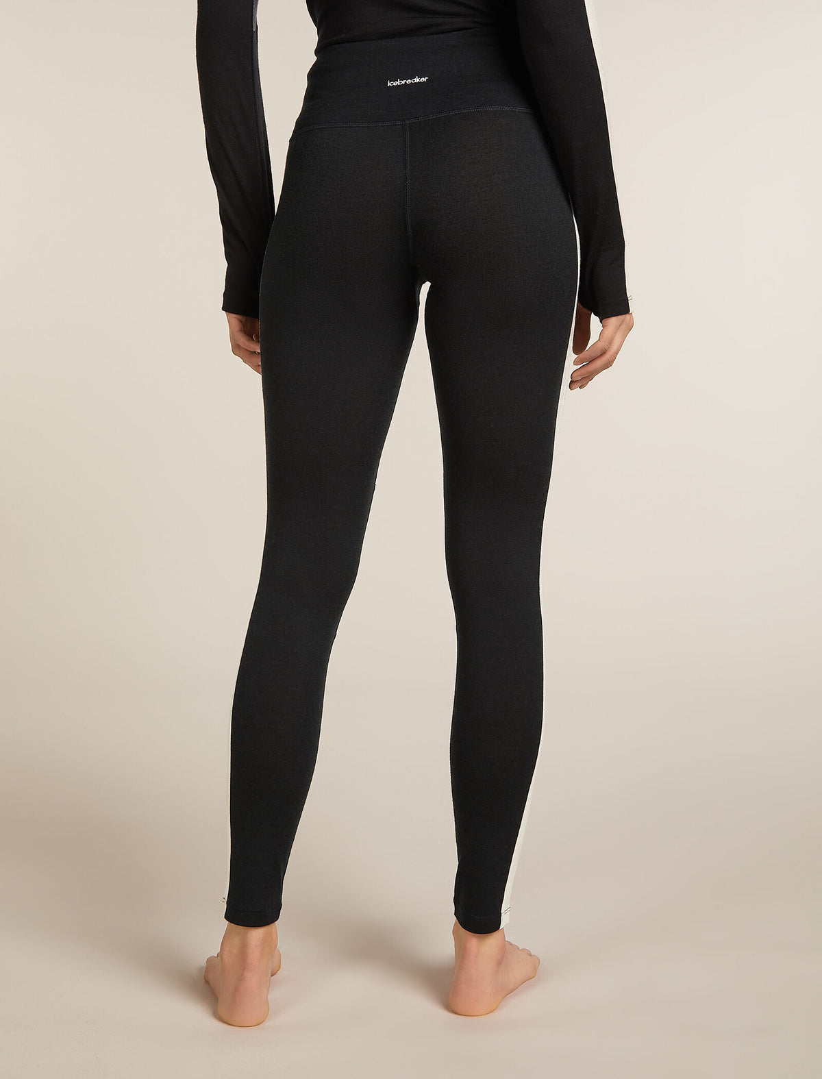 Women's Merino 200 Oasis+ Thermal Leggings Black/Undyed - 2