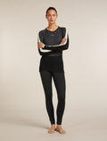Women's Merino 200 Oasis+ Thermal Leggings Black/Undyed - 3