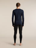 Men's Merino 200 Oasis+ Long Sleeve Thermal Crewe Midnight Navy/Dawn/Jet Heather - 9
