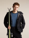 Men's Merino 200 Oasis+ Long Sleeve Thermal Crewe Midnight Navy/Dawn/Jet Heather - 5