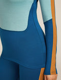 Women's Merino 200 Oasis+ Long Sleeve High Neck Thermal Top Atlantis/Hydro - 8