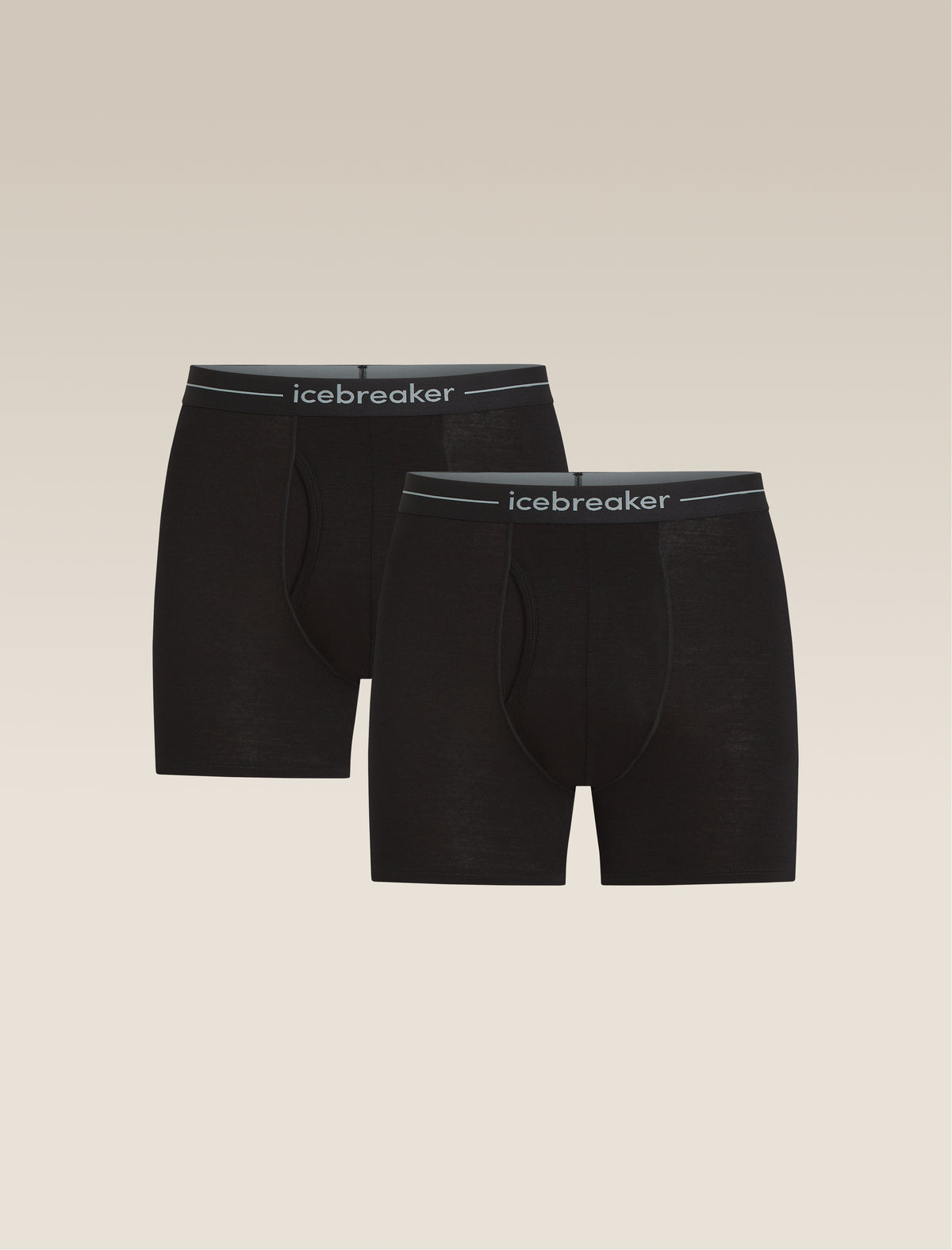 Men's Merino 150 Anatomica Boxers wFly 2 Pack Black - 1