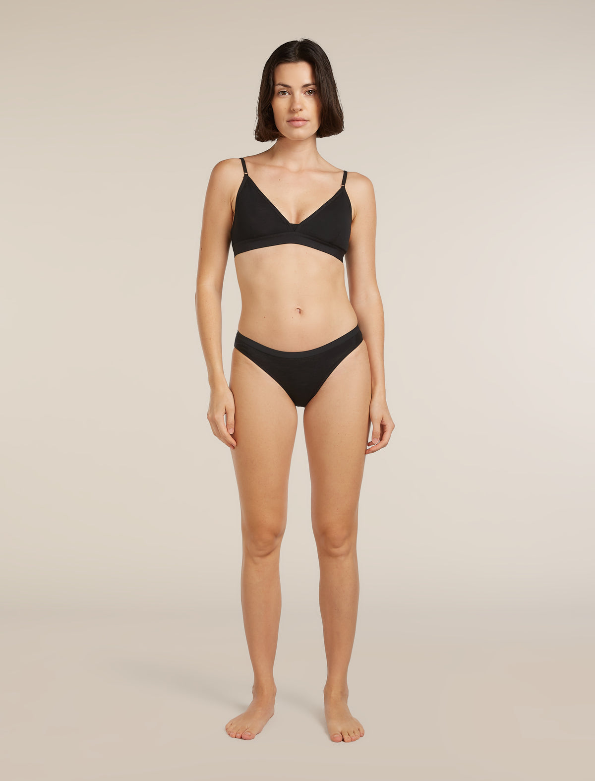 Women's Merino 150 Siren Bikini 2 Pack Black - 2