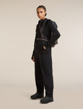 Women's 150 MerinoFine™ Ace Long Sleeve Zip Hoodie UPF Black - 5