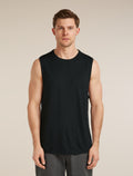 Men's Merino Blend 125 Cool-Lite™ Sphere Tank Black - 1