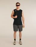 Men's Merino Blend 125 Cool-Lite™ Sphere Tank Black - 4