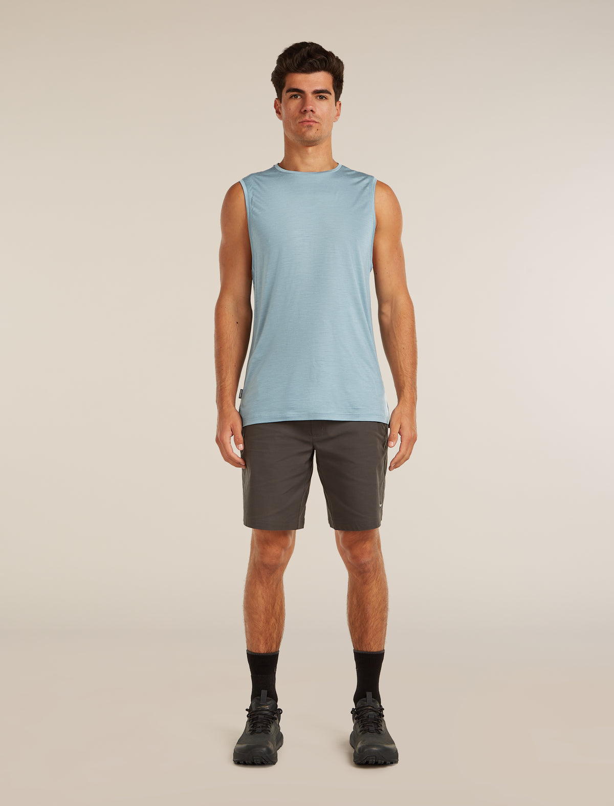 Men's Merino Blend 125 Cool-Lite™ Sphere Tank Flint Blue - 3