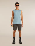 Men's Merino Blend 125 Cool-Lite™ Sphere Tank Flint Blue - 4