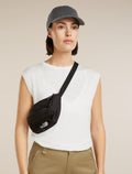 Unisex Merino icebreaker 6 Panel Cap Obsidian/black - 4