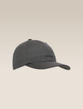 Unisex Merino icebreaker 6 Panel Cap Obsidian/black - 7