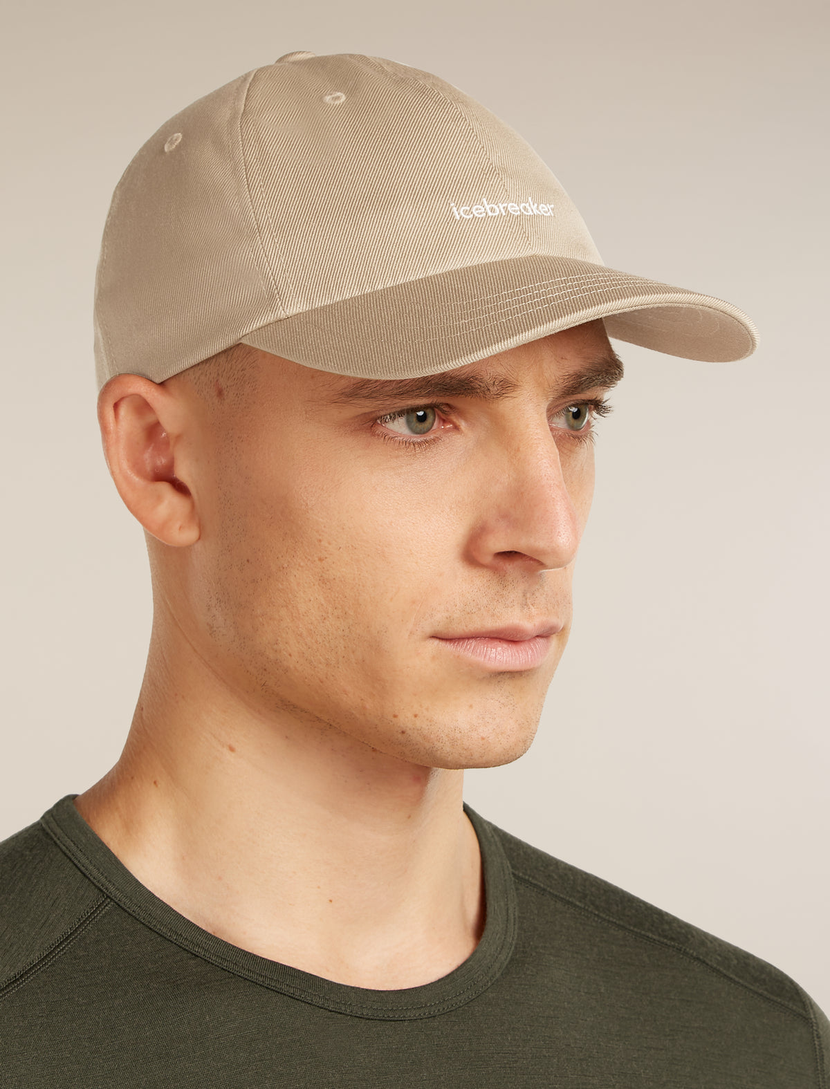 Unisex Merino icebreaker 6 Panel Cap Cumin - 3