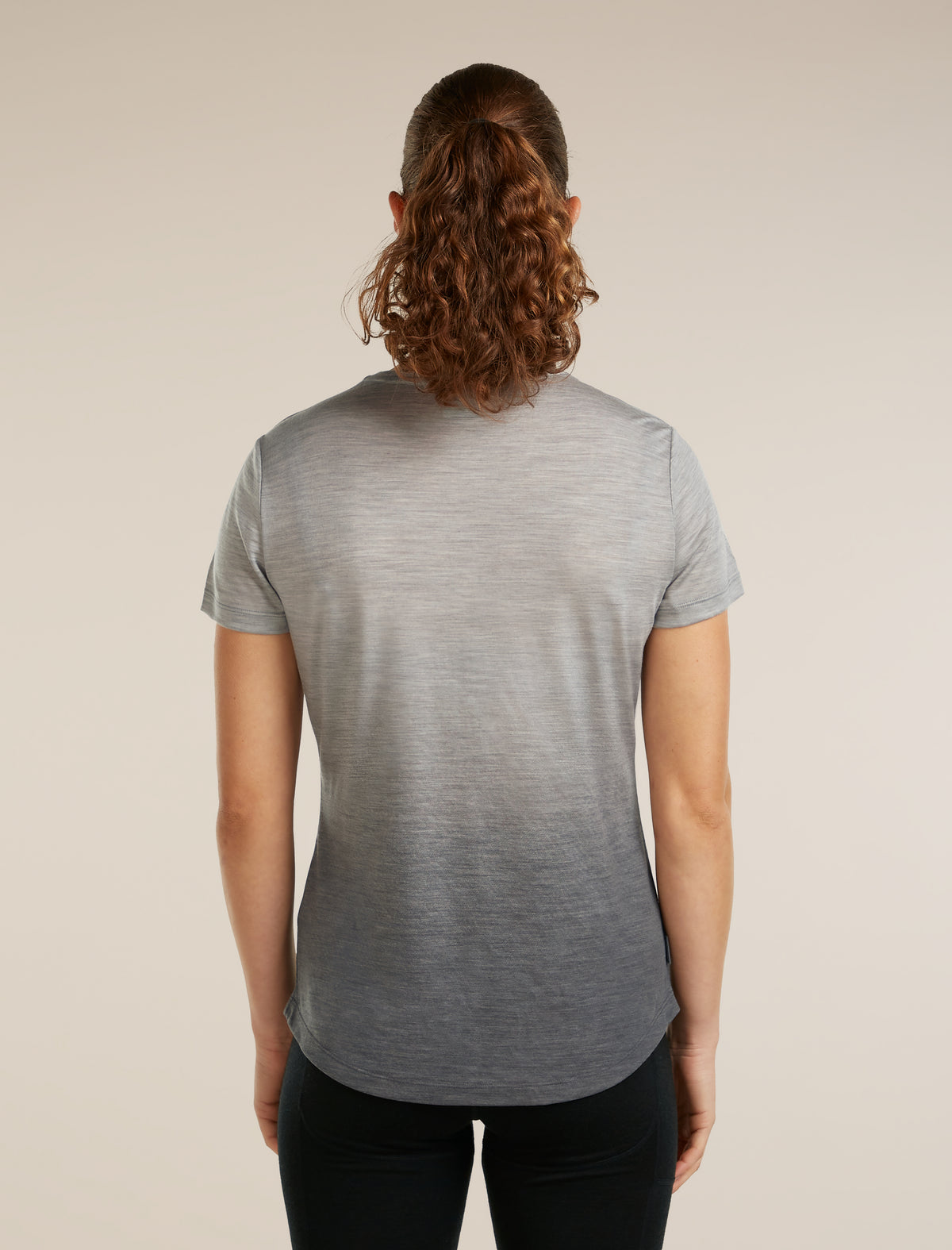 icebreaker Women's Merino Blend 125 Cool-Lite™ Sphere Short Sleeve Tee Alta Metro Heather Women - 2