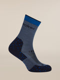 Kids' Merino Hike+ Light Crew Socks Dawn/Midnight Navy/Lazurite - 4