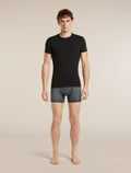 Men's Merino 150 Anatomica Boxers Transition Obsidian/Proto Grey - 7