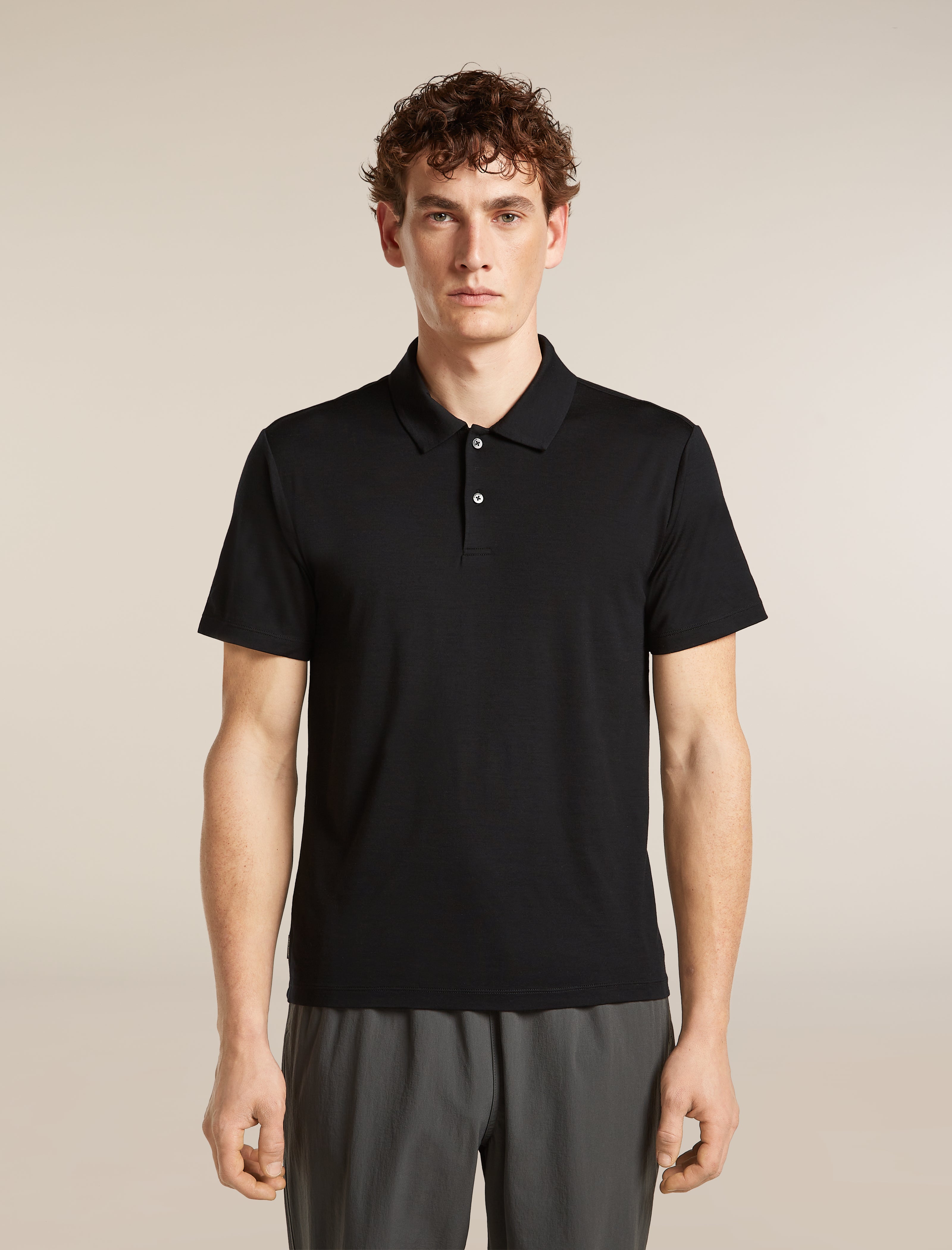 Men 15.5 MerinoFine™ Short Sleeve Polo| icebreaker