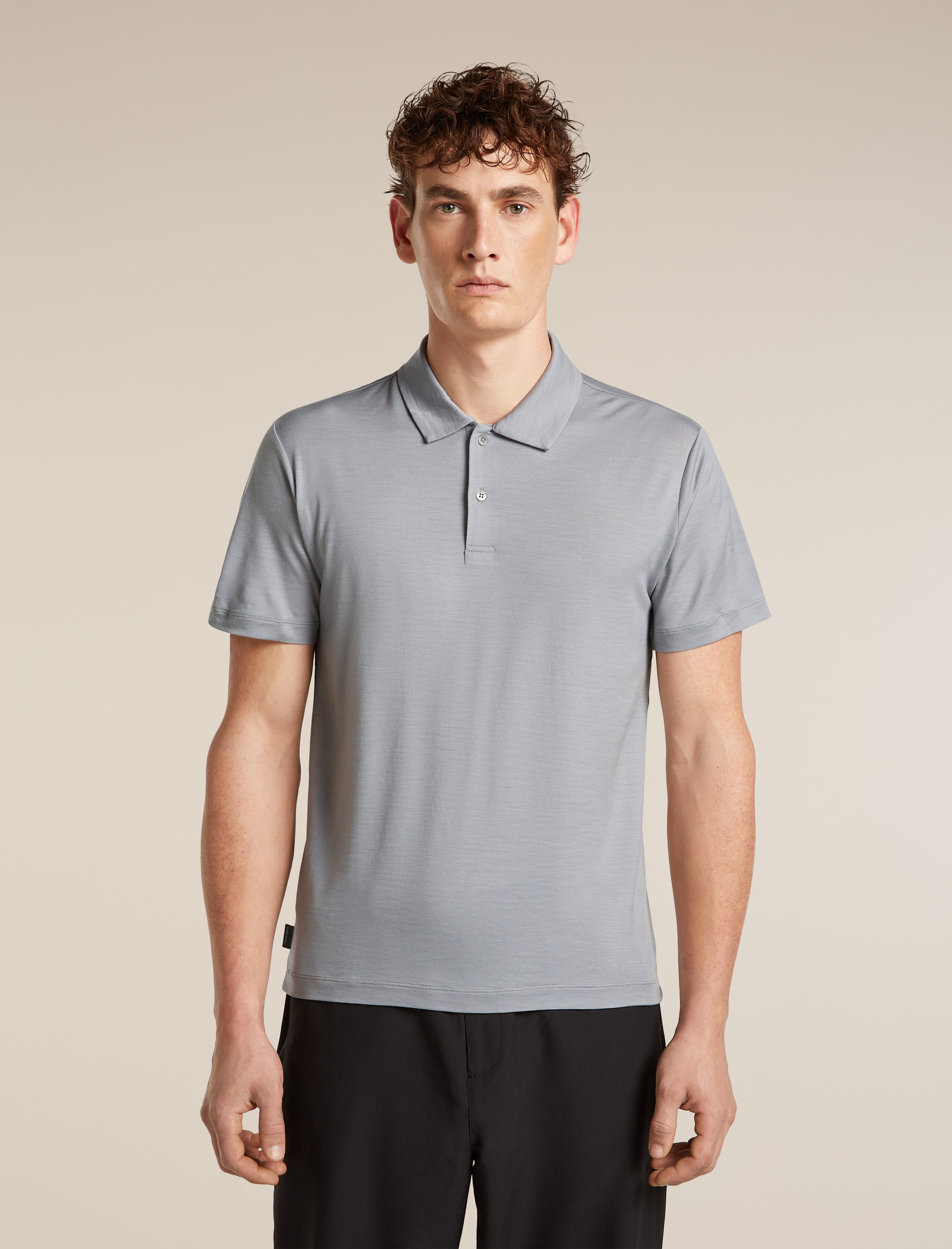 Men 15.5 MerinoFine™ Short Sleeve Polo| icebreaker