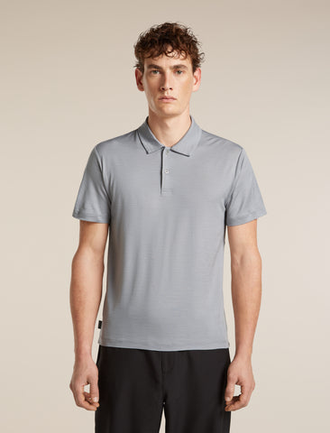 Men 15.5 MerinoFine™ Short Sleeve Polo| icebreaker