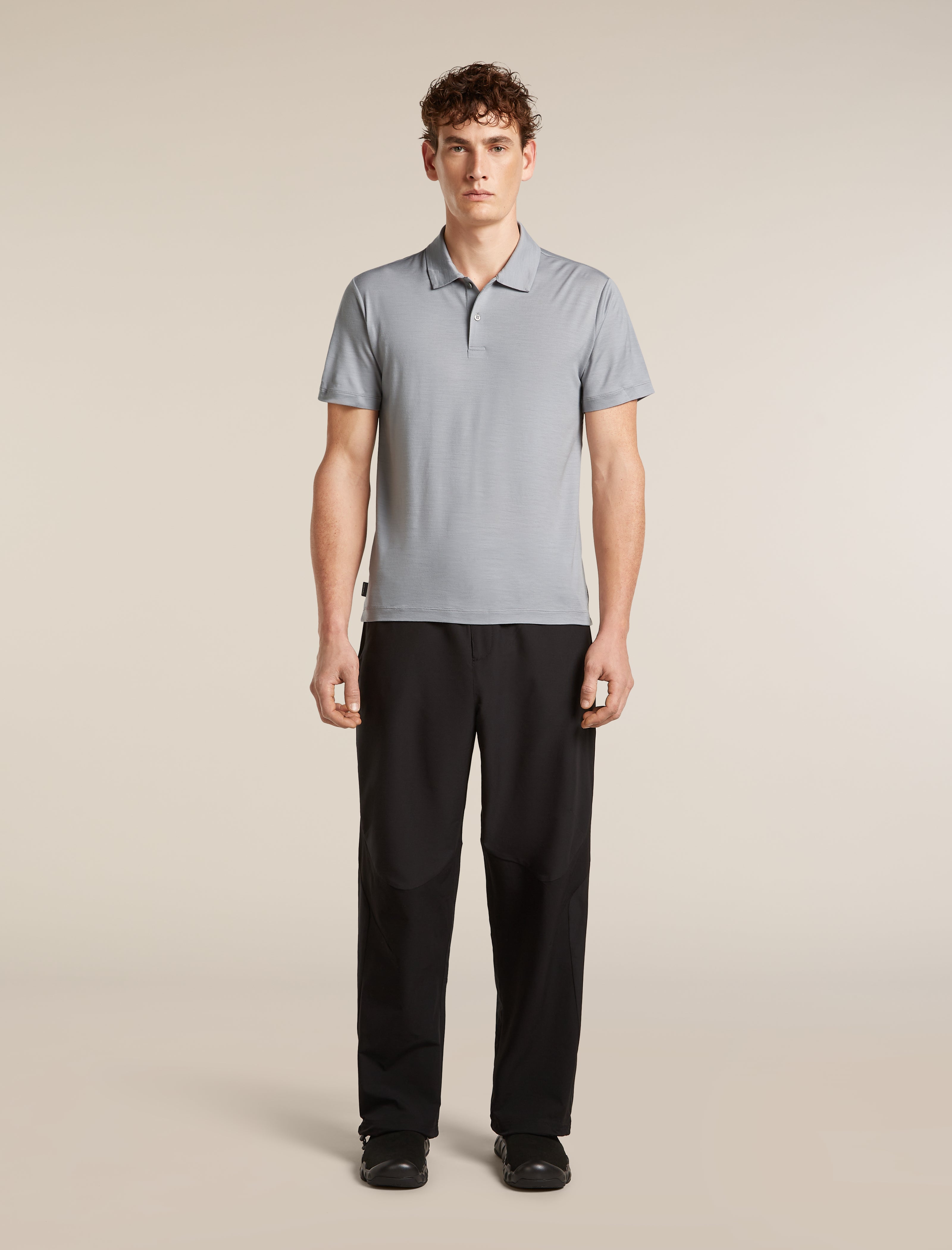 Men 15.5 MerinoFine™ Short Sleeve Polo| icebreaker