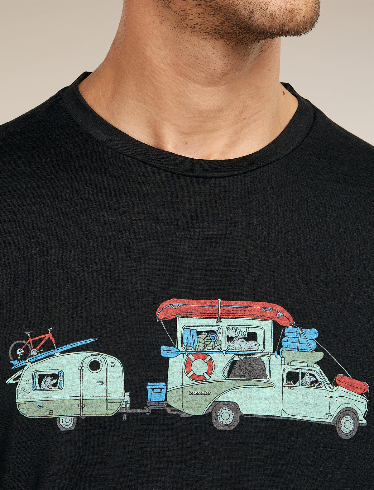 Men's Merino 150 Tech Lite Short Sleeve Tee Transportage  - 6