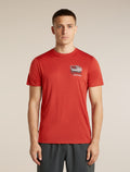 Men's Merino 150 Tech Lite Short Sleeve Tee Evolving Layers Agate - 1