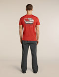 Men's Merino 150 Tech Lite Short Sleeve Tee Evolving Layers Agate - 6