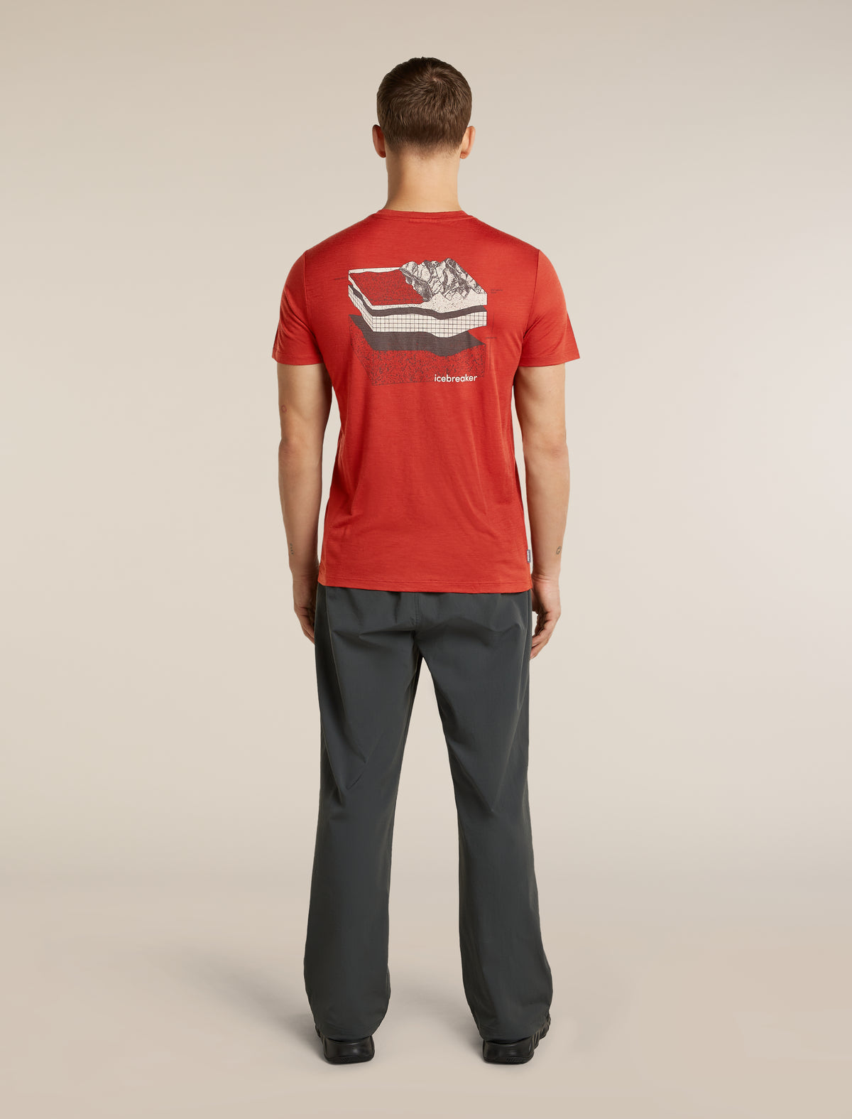 Men's Merino 150 Tech Lite Short Sleeve Tee Evolving Layers Agate - 6
