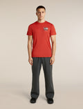 Men's Merino 150 Tech Lite Short Sleeve Tee Evolving Layers Agate - 3