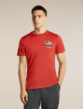Men's Merino 150 Tech Lite Short Sleeve Tee Evolving Layers Agate - 5
