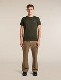 Men's Merino 150 Tech Lite Short Sleeve Tee Evolving Layers Dark Loden - 3