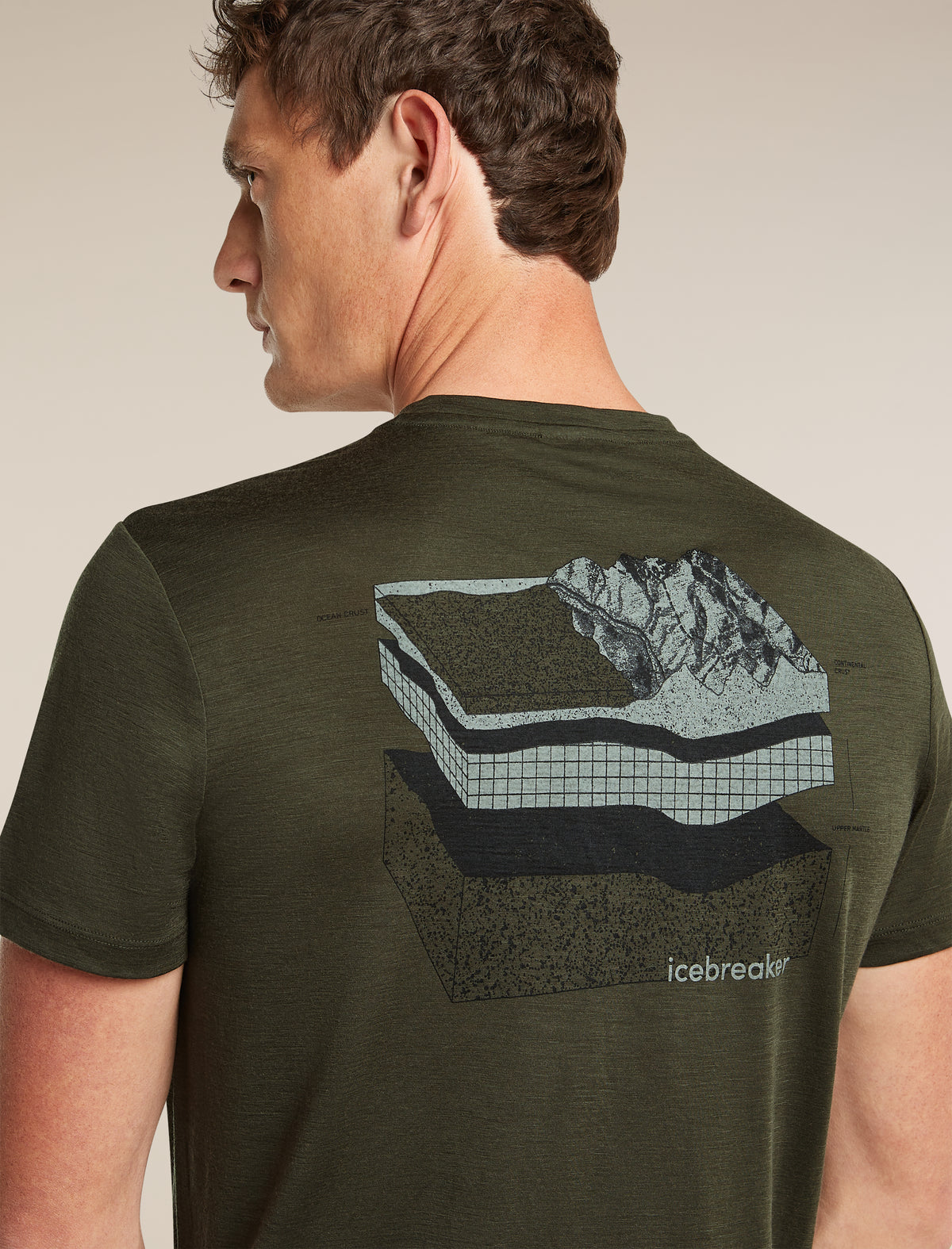 Men's Merino 150 Tech Lite Short Sleeve Tee Evolving Layers Dark Loden - 7