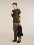 Men's Merino 150 Tech Lite Short Sleeve Tee Evolving Layers Dark Loden - 4