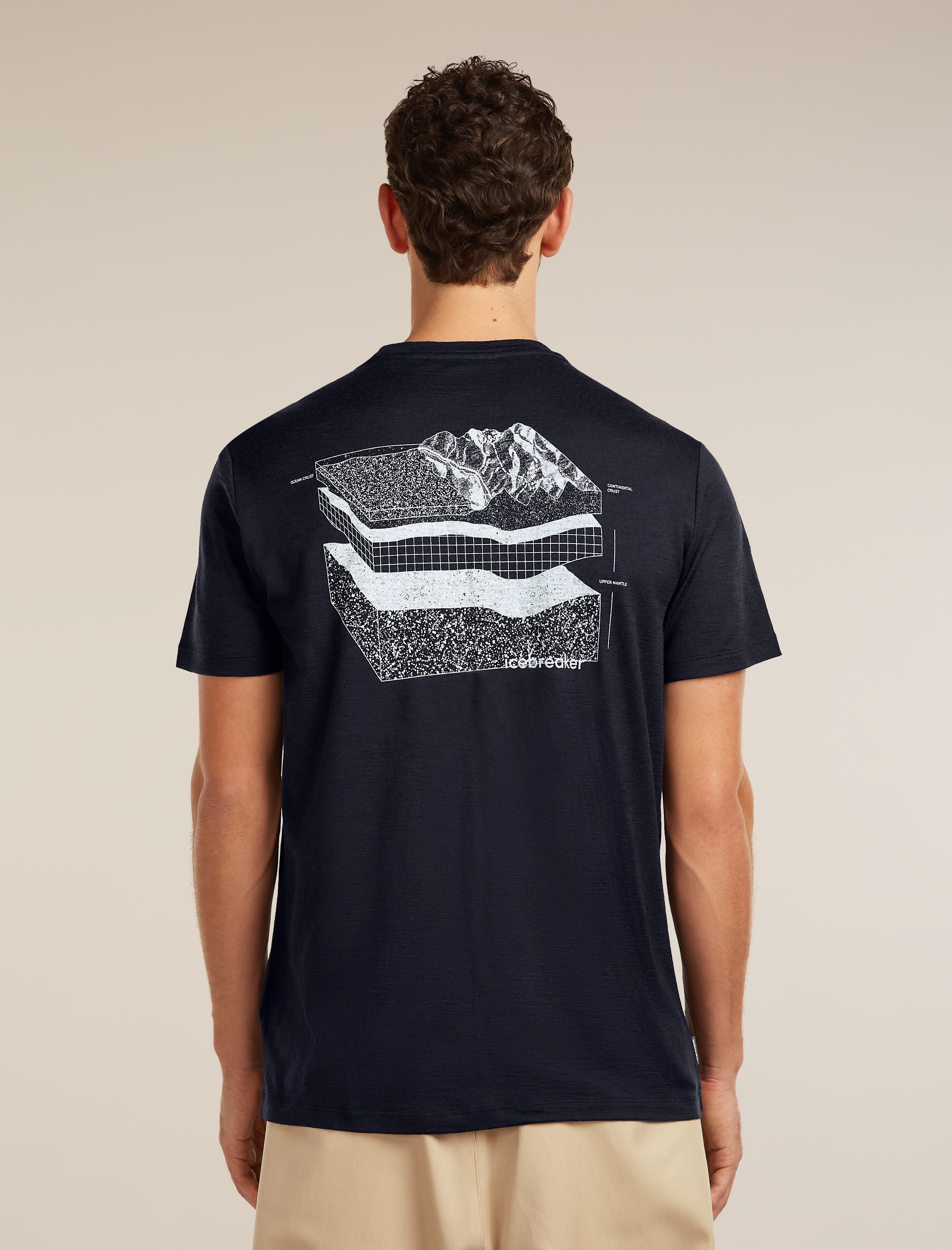 Icebreaker 150 Merino Tシャツ Lサイズ Men Merino 150 Tech Lite Short Sleeve Tee Evolving Layers