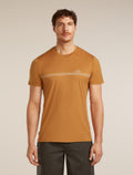 Men's Merino 150 Tech Lite Short Sleeve Tee Range Stripes Trail - 1