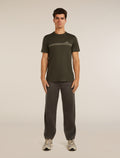 Men's Merino 150 Tech Lite Short Sleeve Tee Range Stripes  - 3