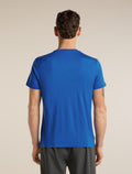 Men's Merino 150 Tech Lite Short Sleeve Tee Range Stripes Lazurite - 2