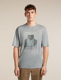 T-shirt décontracté 150 Tech Lite Mountain Shift en mérinos pour hommes  - 1
