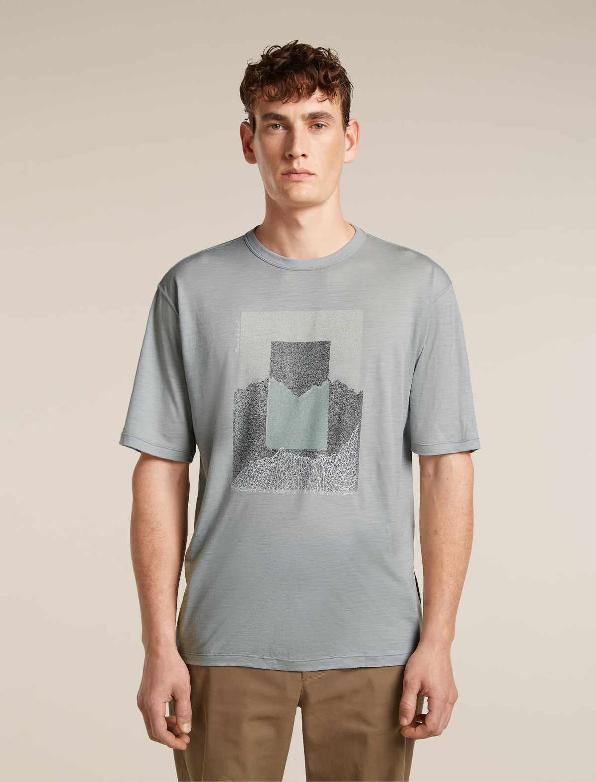 T-shirt décontracté 150 Tech Lite Mountain Shift en mérinos pour hommes  - 1